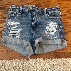 American eagle jean shorts